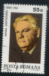 Stamps Romania -  Mihail Sadoveanu