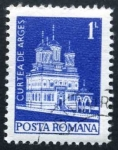Stamps Romania -  Iglesia de Arges