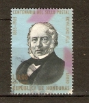 Stamps Honduras -  SIR  ROWLAND  HILL