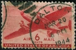 Stamps United States -  Aéreo