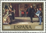 Stamps Spain -  ESPAÑA 1974 2207 Sello Nuevo Eduardo Rosales Presentacion de D. Juan de Austria c/s charnela