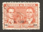 Stamps Bolivia -  inauguracion del ferrocarril