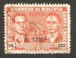 Sellos de America - Bolivia -  inauguracion del ferrocarril