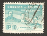 Sellos de America - Bolivia -  revolucion nacional, independencia econmomica