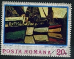 Stamps Romania -  Monet