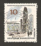 Stamps : Europe : Germany :  la nueva berlin, iglesia en recuerdo del emperador guillermo