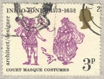 Stamps United Kingdom -  Birth Anniversary of Inigo Jones