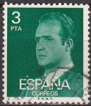 Stamps Spain -  ESPAÑA 1976 2346 Sello Serie Básica Rey Juan Carlos I 3 pts Usado