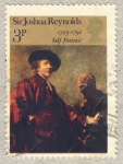 Stamps United Kingdom -  British Paintings  Joshua reynolds