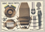 Stamps United Kingdom -  Aniversario de la BBC