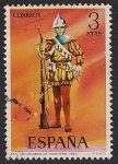 Stamps Spain -  Uniformes Militares