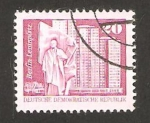 Sellos de Europa - Alemania -  Plaza Lenin de Berlin