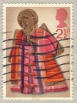 Stamps United Kingdom -  Christmas 1972  Angels