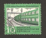 Sellos de Europa - Alemania -  519 - 125 anivº de los ferrocarriles alemanes, expreso juventud socialista