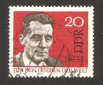 Stamps Germany -  frederic joliot curie, fisico, por la paz en el mundo