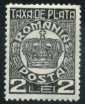 Stamps : Europe : Romania :  Tasa de Plata