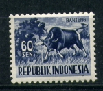 Sellos de Asia - Indonesia -  Banteng