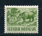 Stamps : Asia : Indonesia :  Badak