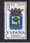 Stamps Spain -  Edifil  1491 Escudos de las Capitales  de provincias Españolas  