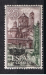 Sellos de Europa - Espa�a -  Edifil  1494   Real Monasterio de  Santa María de Poblet  Jardín y Claustro