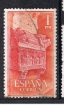 Stamps Spain -  Edifil  1495   Real Monasterio de  Santa María de Poblet  Tumba de Martín