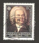 Stamps Germany -  europa cept, año europeo de la música, Bach