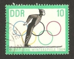Stamps Germany -  juegos olimpicos de invierno en insbruck (austria)