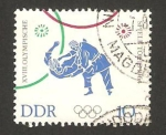 Stamps Germany -  XVIII juegos olimpicos de tokio, lucha