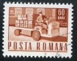 Stamps Romania -  Servicio Postal