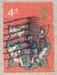 Stamps United Kingdom -  Christmas 1970