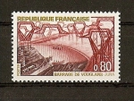Stamps : Europe : France :  Vouglans (Presa)