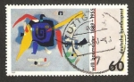 Stamps Germany -  1235 - Centº del nacimiento del pintor Willi Baumeister