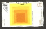 Stamps Germany -  josef  albers, pintor, cuadro