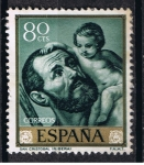 Sellos de Europa - Espa�a -  Edifil  1501  Pintores  Jose de Ribera  El Españoleto  