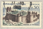 Stamps France -  Château de Fougères