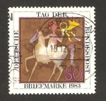 Sellos de Europa - Alemania -  1024 - Día del sello