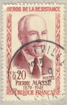 Stamps : Europe : France :  Pierre Masse (1879-1942)
