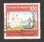 Stamps Germany -  cuento popular, la mujer del mediodia
