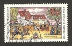 Stamps Germany -  1057 - Día del sello, oficina de Correos de augsbourg