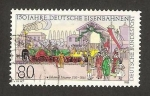 Stamps Germany -  1096 - Ferrocarriles alemanes