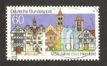 Stamps Germany -  1250 anivº de bad hersfeld