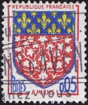 Stamps France -  Escudo, Amiens