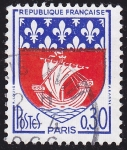 Stamps France -  Escudo, Paris