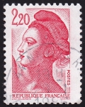 Stamps France -  Michel 2510, Yvert 2376. Sello Serie Basica