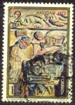 Stamps Spain -  NAVIDAD 1973 EL NACIMIENTO SILOS