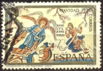 Stamps Spain -  NAVIDAD 1972 ANUNCIACION A LOS PASTORES LEÓN