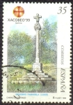 Stamps Spain -  XACOBEO'99 CRUCERO PARADELA (LUGO)