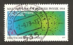 Sellos de Europa - Alemania -  centº del nacimiento de premios nobel alemanes, max von lave, nobel de fisica