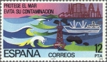 Stamps Spain -  ESPAÑA 1978 2472 Sello Nuevo Proteccion de la Naturaleza Proteccion de los Mares c/señal charnela