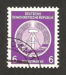 Stamps Germany -  blason de R.D.A.